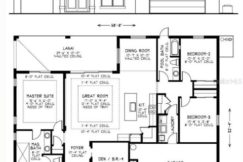 Villa ou maison à vendre à Palm Coast, Floride: 4 chambres, 177.91 m2 № 2344522 - photo 5