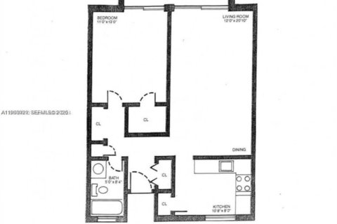 Condo in Miami, Florida, 1 bedroom  № 2003168 - photo 10