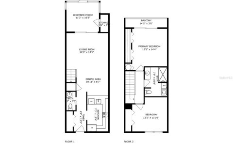 Adosado en alquiler en Bradenton, Florida, 2 dormitorios, 94.76 m2 № 1820839 - foto 26