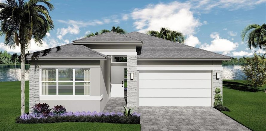 House in Wesley Chapel, Florida 2 bedrooms, 167.87 sq.m. № 1854589
