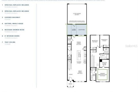House in Apopka, Florida 3 bedrooms, 172.52 sq.m. № 1877395 - photo 2