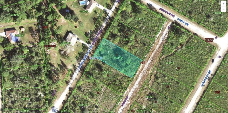 Land in Indian lake estates, Florida № 2161544