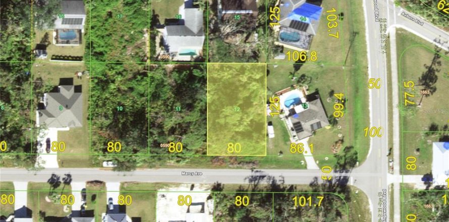 Terrain à Port Charlotte, Floride № 2239888