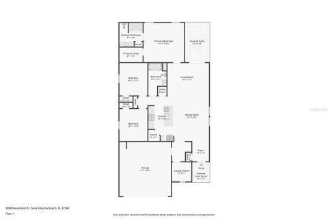 House in New Smyrna Beach, Florida 3 bedrooms, 141.4 sq.m. № 2157414 - photo 26