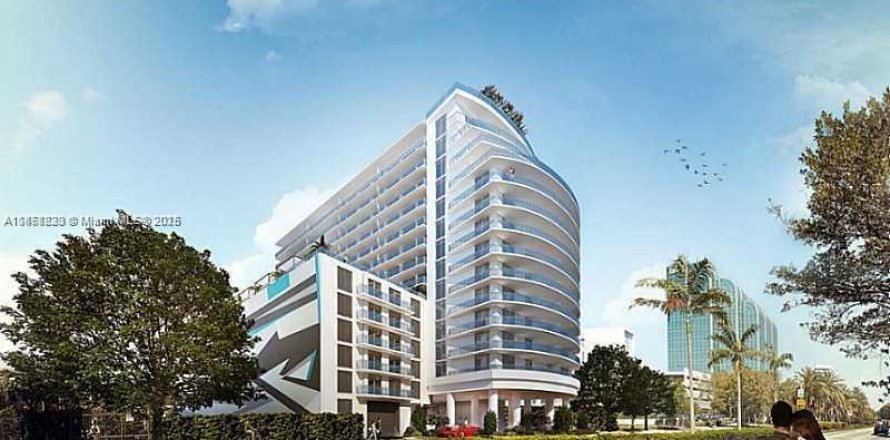 Condominio en Miami, Florida, 1 dormitorio  № 1882464