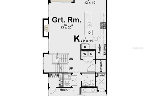 Купить виллу или дом в Тампа, Флорида 8 комнат, 257.71м2, № 1908745 - фото 20