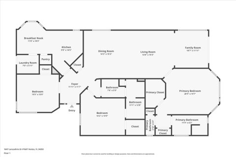Casa en venta en Venice, Florida, 3 dormitorios, 193.61 m2 № 1529453 - foto 5