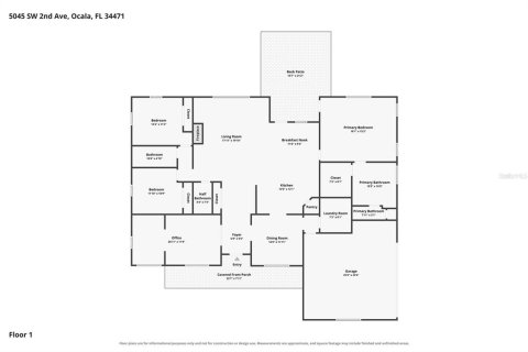 House in Ocala, Florida 3 bedrooms, 215.81 sq.m. № 2236140 - photo 3