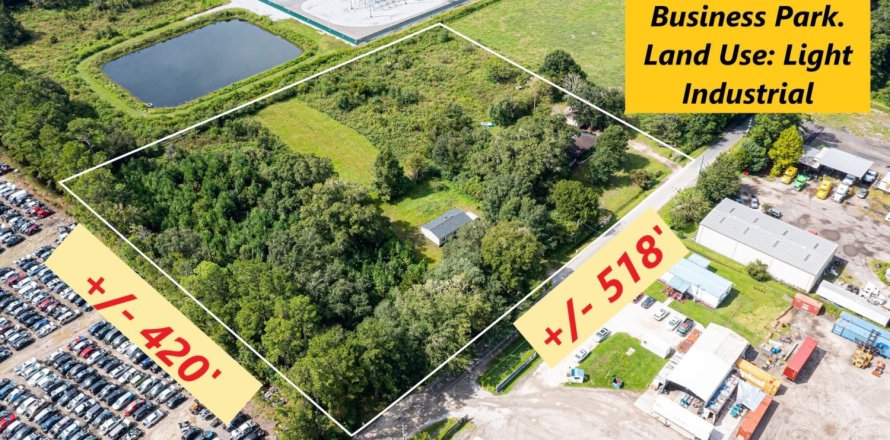 Land in Jacksonville, Florida № 809452