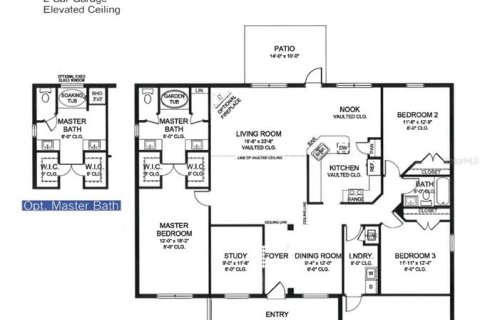House in North Port, Florida 3 bedrooms, 186.73 sq.m. № 1634250 - photo 13