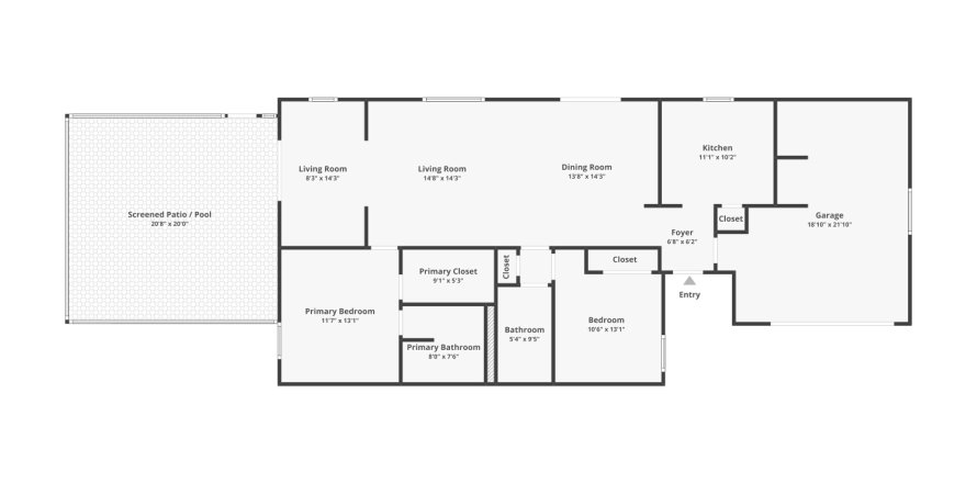Villa ou maison à The Villages, Floride 2 chambres, 118.73 m2 № 1806594