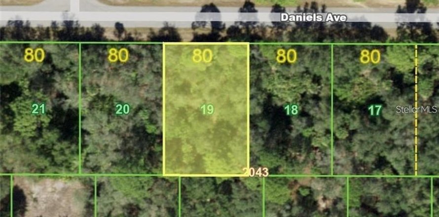 Land in Port Charlotte, Florida № 2160400