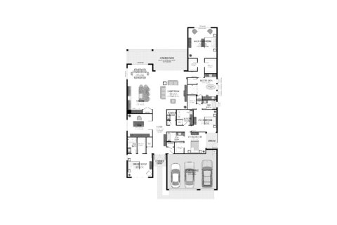 House floor plan «287SQM», 4 bedrooms in LOTUS PALM