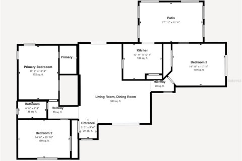 Villa ou maison à vendre à Titusville, Floride: 3 chambres, 125.6 m2 № 2313424 - photo 23