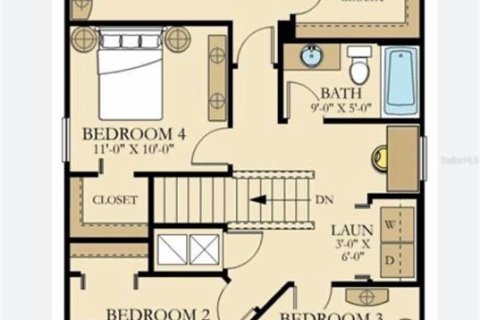 House in Zephyrhills, Florida 4 bedrooms, 163.88 sq.m. № 2220631 - photo 18