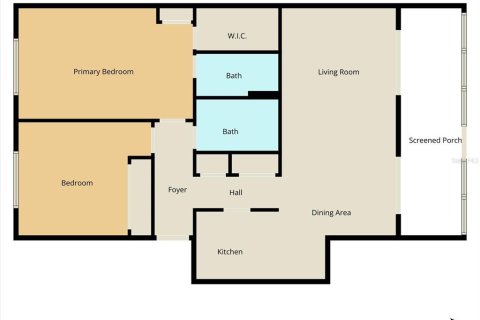 Condo in Inverness, Florida, 2 bedrooms № 2094406 - photo 4