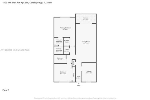Condo in Coral Springs, Florida, 2 bedrooms  № 2003891 - photo 15
