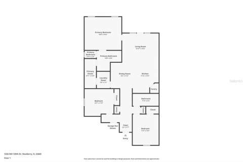 Casa en venta en Newberry, Florida, 3 dormitorios, 146.6 m2 № 1793175 - foto 17