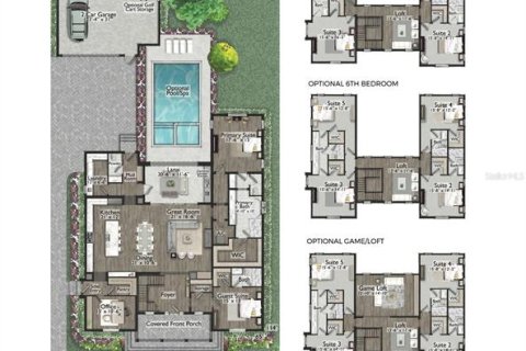 Casa en venta en Oakland, Florida, 5 dormitorios, 407.66 m2 № 1733674 - foto 2