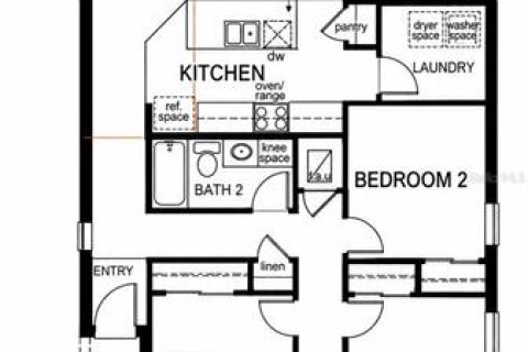 Villa ou maison à vendre à Gibsonton, Floride: 4 chambres, 151.43 m2 № 2410204 - photo 8