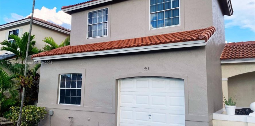 Touwnhouse à Pembroke Pines, Floride 3 chambres, 138.98 m2 № 1897052