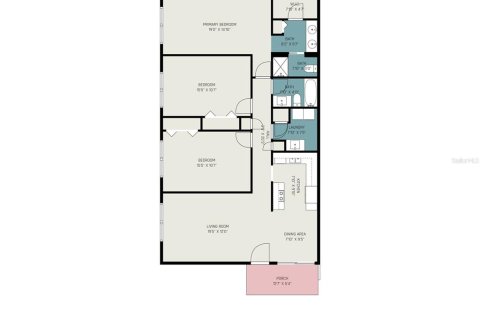Condo in Orlando, Florida, 3 bedrooms  № 1776640 - photo 27