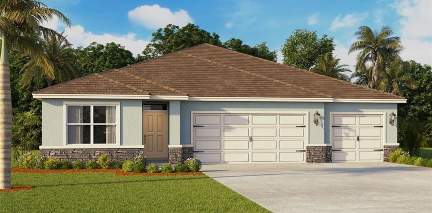 House in Lakeland, Florida 4 bedrooms, 217.02 sq.m. № 2231039