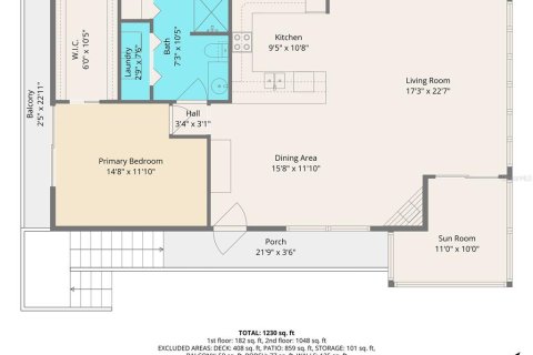 Villa ou maison à vendre à Crystal River, Floride: 2 chambres, 97.36 m2 № 2284491 - photo 16