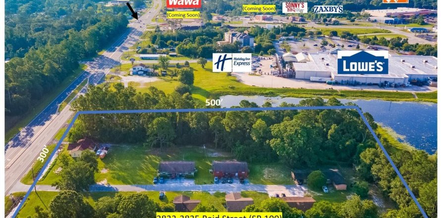 Commercial property in Palatka, Florida № 767877