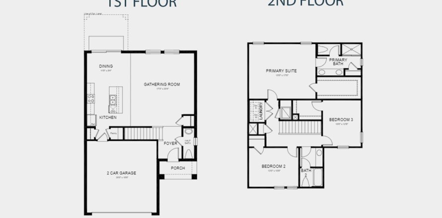 Villa ou maison à EAVE'S BEND AT ARTISAN LAKES à Palmetto, Floride 3 chambres, 172 m2 № 196377