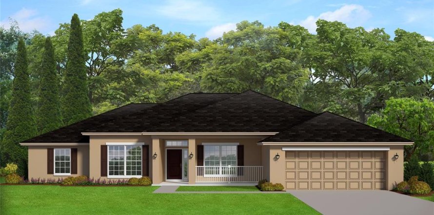 House in Ocala, Florida 4 bedrooms, 208.47 sq.m. № 1198384