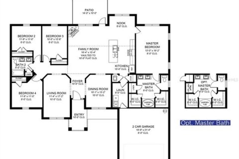 House in Ocala, Florida 4 bedrooms, 208.47 sq.m. № 1198384 - photo 3