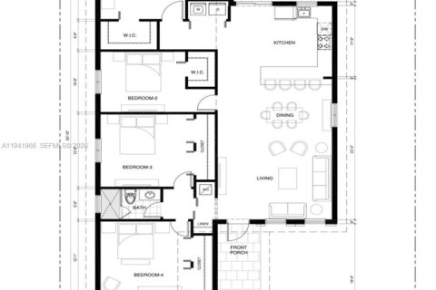 Villa ou maison à louer à Miami-Dade, Floride: 4 chambres, 153.47 m2 № 1998997 - photo 27