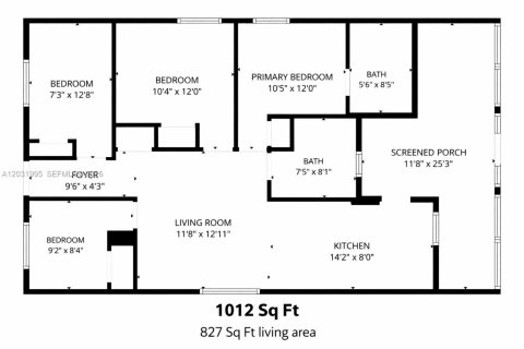 Casa en venta en Opa-locka, Florida, 4 dormitorios, 75.25 m2 № 2153638 - foto 22