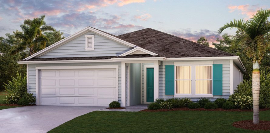 House in Jacksonville, Florida 3 bedrooms, 159.23 sq.m. № 812512