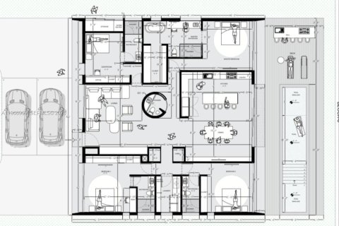 House in Miami, Florida 2 bedrooms, 119.66 sq.m. № 2031840 - photo 5