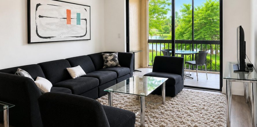 Condo à Delray Beach, Floride, 1 chambre  № 2262563