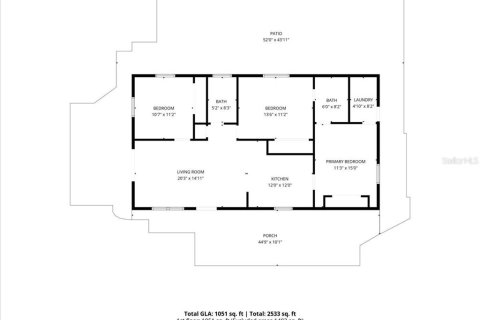 House in Hernando Beach, Florida 3 bedrooms, 107.77 sq.m. № 2238102 - photo 26