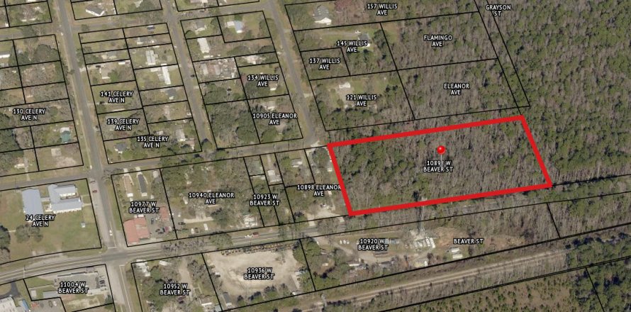 Land in Jacksonville, Florida № 768871