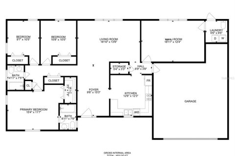 House in Haines City, Florida 3 bedrooms, 151.62 sq.m. № 1902533 - photo 5
