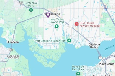 Terreno en venta en Port Charlotte, Florida № 1722803 - foto 8