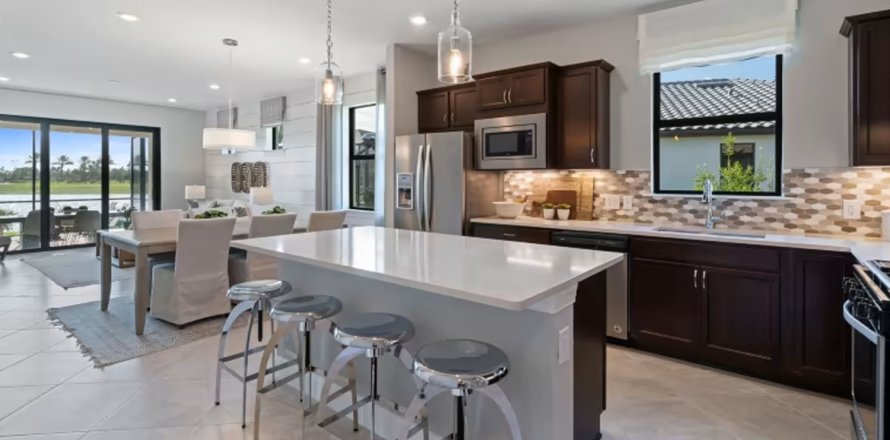 Таунхаус в EDGEWATER AT BABCOCK RANCH в Пунта-Горда, Флорида 2 спальни, 131м2 № 141364