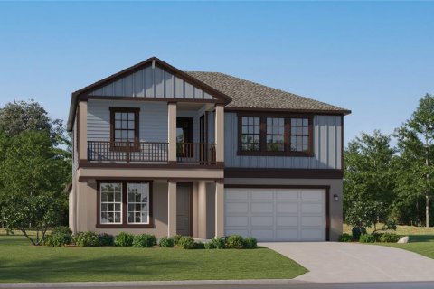 House in ANGELINE in Land O' Lakes, Florida 5 bedrooms, 308.99 sq.m. № 2093946