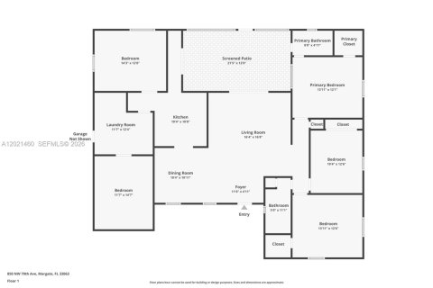 Casa en venta en Margate, Florida, 3 dormitorios, 153.75 m2 № 2186068 - foto 26