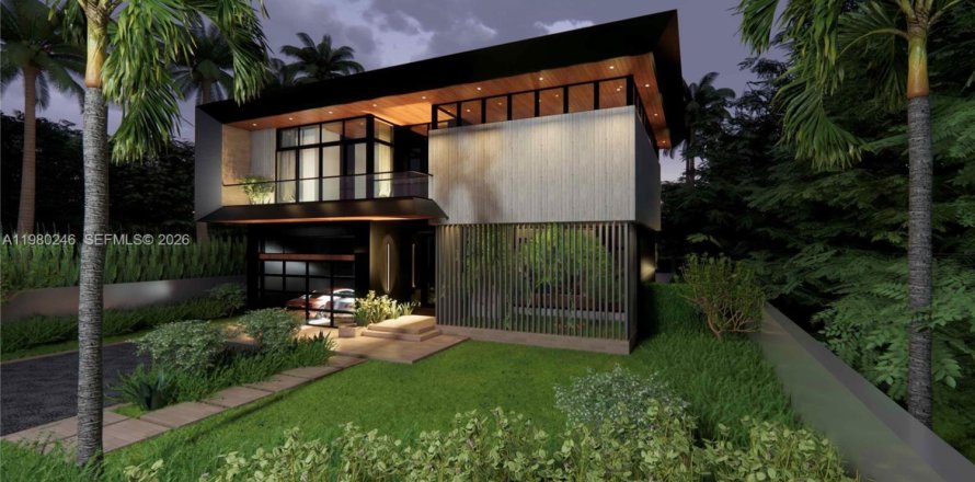 House in Biscayne Park, Florida 6 bedrooms, 420.85 sq.m. № 2080270