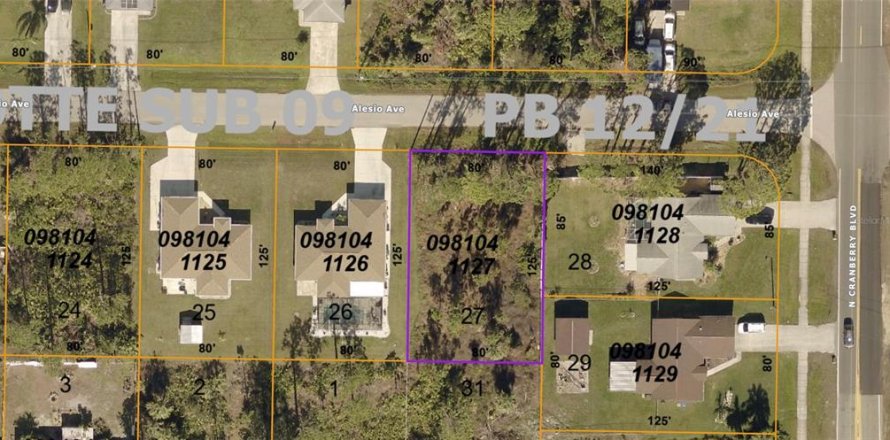 Terreno en North Port, Florida № 2164582