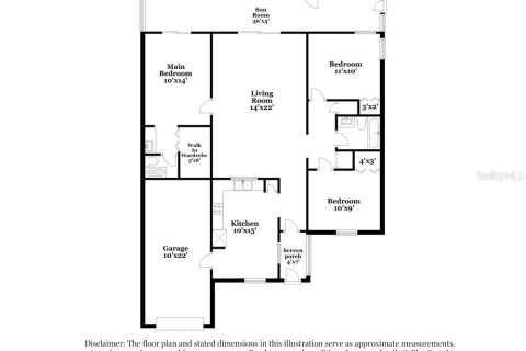 Villa ou maison à louer à Orlando, Floride: 3 chambres, 116.87 m2 № 2408090 - photo 2