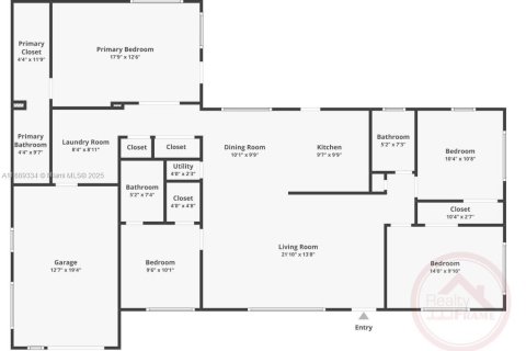 House in Miami, Florida 4 bedrooms, 152.55 sq.m. № 1944411 - photo 30