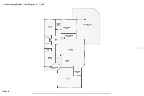 Villa ou maison à vendre à The Villages, Floride: 3 chambres, 156.54 m2 № 2387324 - photo 29