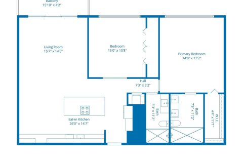 Condo in Riviera Beach, Florida, 2 bedrooms № 2392029 - photo 29